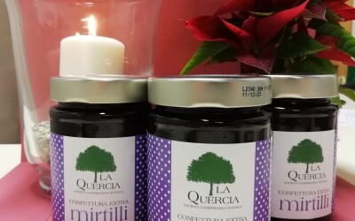 Confettura Extra di Mirtilli 100% Valchiavenna